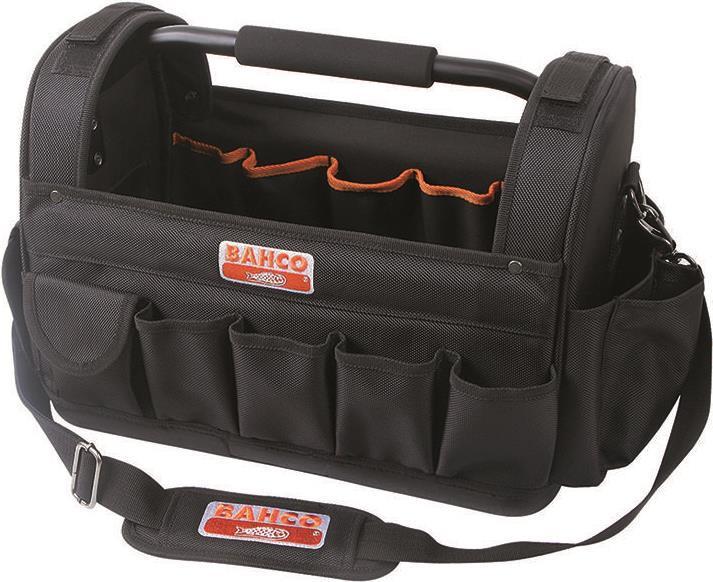 Produktbild Bahco Offene Stoff-Werkzeugtasche mit festem Boden, 24 l, 300 mm × 240 mm × 410 mm