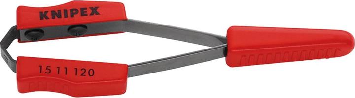 Actual product image Knipex Stripping Tweezers for coated wire 15 11 120 (120 mm)