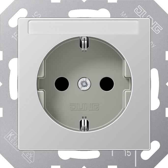 JUNG, Steckdose, Steckdose 1f alu glz A UP IP20 BSF ZP A1520BFNAAL