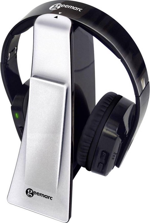 Immagine prodotto Geemarc Cuffie auricolari CL7400 OPTI Radio TV sopra l'archetto leggero, controllo del volume, auricolare (8 h, Senza fili)