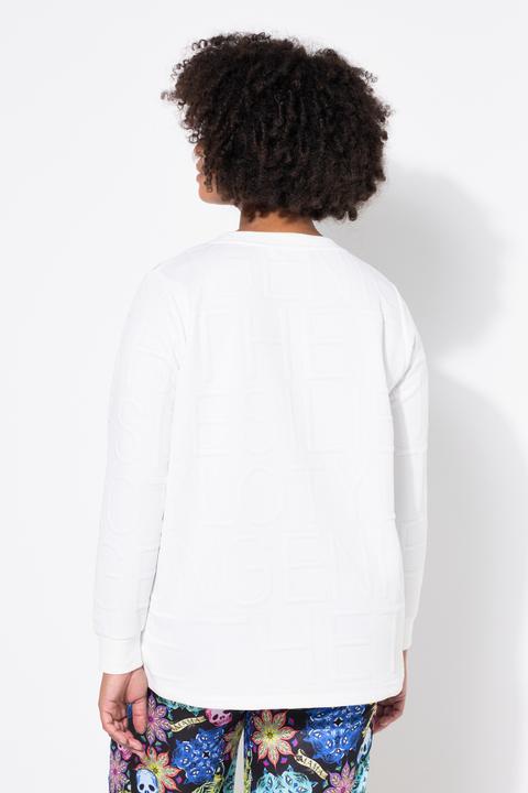 Produktbild Angel of Style Sweatshirt, Buchstaben-Struktur (50)