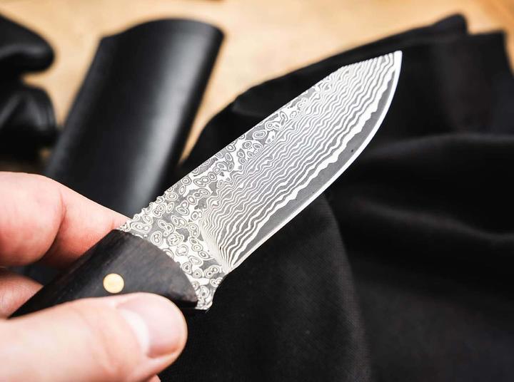 Actual product image Böker Nóż Magnum Vernery Damascus (9.10 cm)