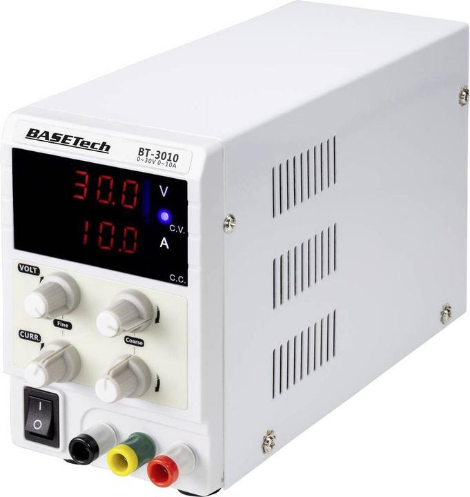 Actual product image Basetech Laboratory power supply, adjustable BT 3010 LABOR POWER SUPPLY