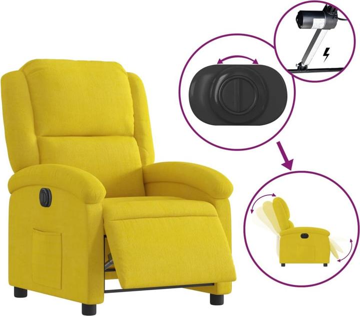 Produktbild VidaXL Relaxsessel Elektrisch Samt