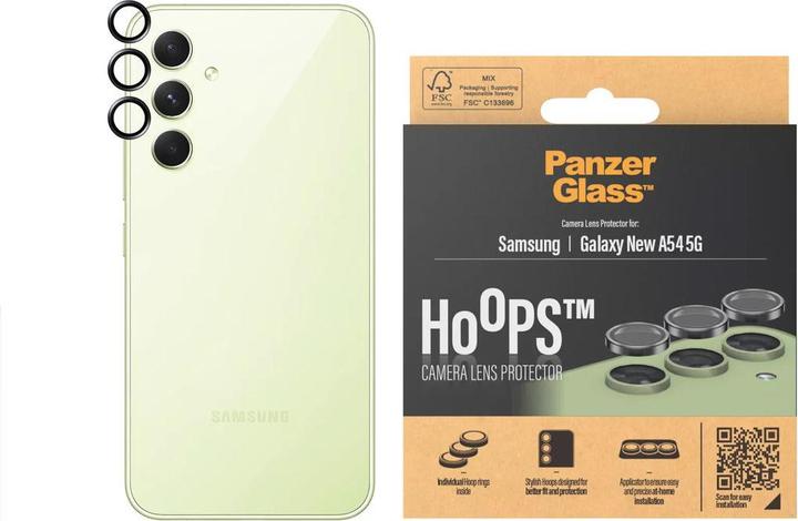 Actual product image PanzerGlass Hoops Camera Lens Protector (1 Piece, Samsung Galaxy A55)