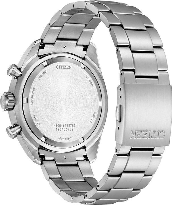 Immagine prodotto Citizen AT2480-81L Cronografo Eco-Drive Super Titanio 43 mm (Cronografo, 43 mm)