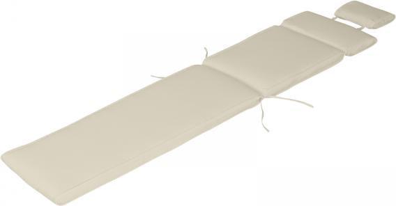 Immagine prodotto Outsunny Cuscino per sdraio con cuscino (198 x 53 x 5 cm)