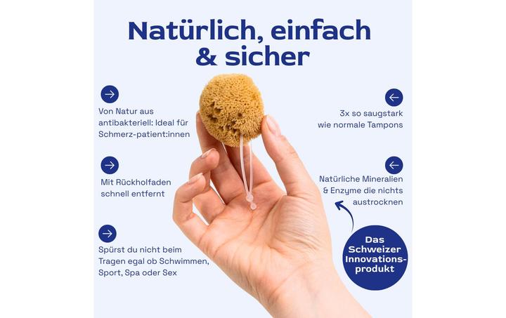 Immagine prodotto Hera Organics Starterkit Menstruationsschwämme (M)