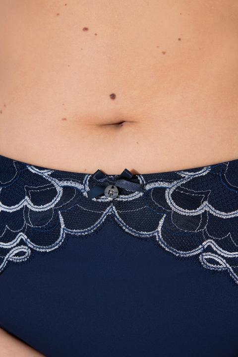 Produktbild Ulla Popken Midislip, Two-Tone-Spitzeneinsatz, Mikrofaser (42, 44)