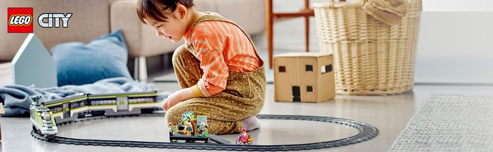 Actual product image LEGO Passenger express train (60337, LEGO City, LEGO Powered UP)