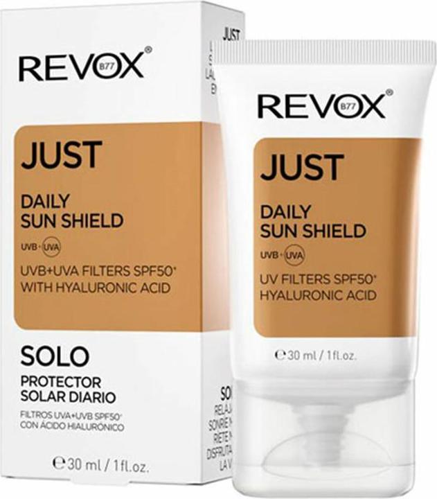 Actual product image Revox JUST daily sun shield 30ml (Suntan cream)