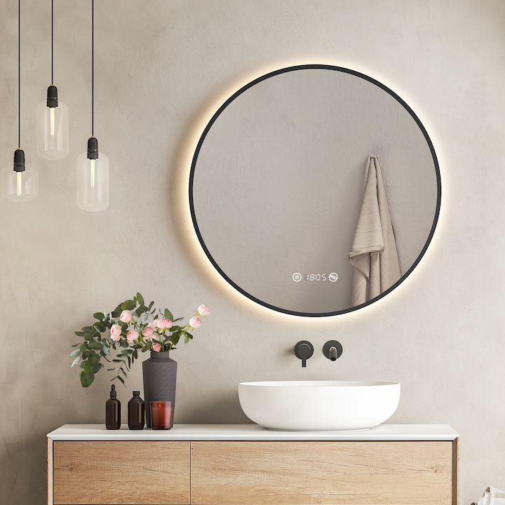 Immagine prodotto Emke Specchio da bagno (70 x 70 cm)