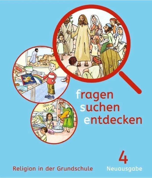 Produktbild fragen - suchen - entdecken. Religion in der Grundschule. Neuausgabe (Deutsch, Ernst Klett Verlag, 2019)