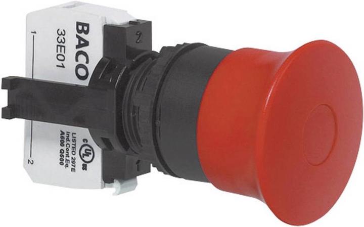Baco Not Aus Schalter Taster mit Adapter