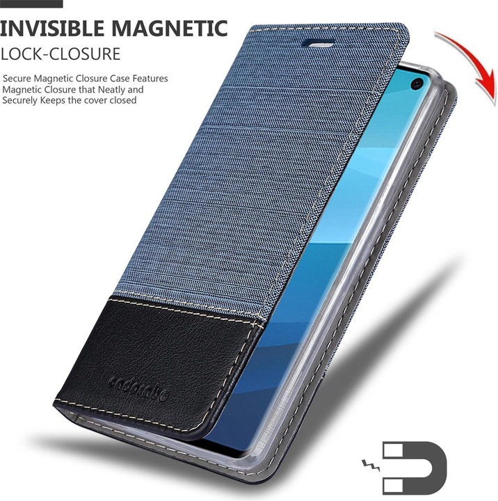 Actual product image Cadorabo Jeans Book Cover (Samsung Galaxy S10 5G)