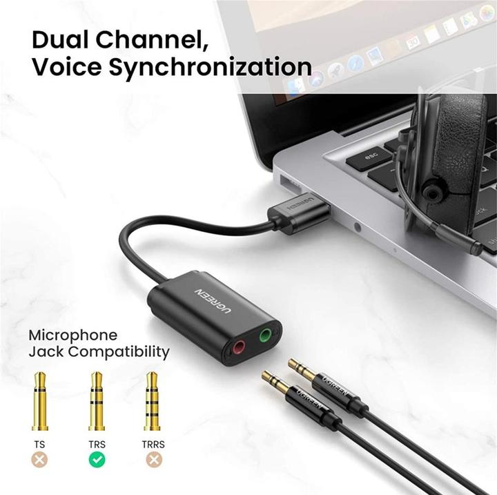Produktbild Ugreen External Sound Adapter 30724 (USB)