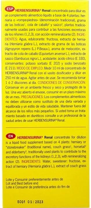 Produktbild Deiters Herbensurine Konzentrat zur Behandlung und Vorbeugung von Nierensteinen 250ml (Körperlotion, 250 ml)