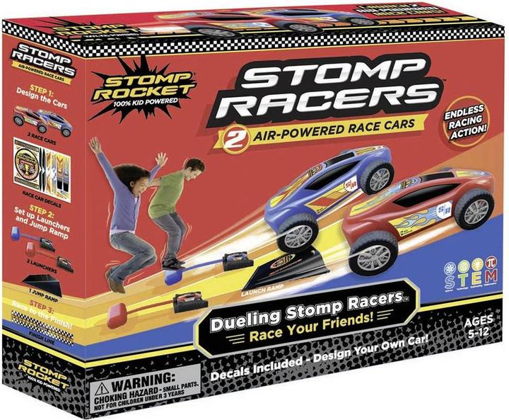 Actual product image No Name 365031 Stomp Rocket Dueling Stomp Racers toy 1 pc.
