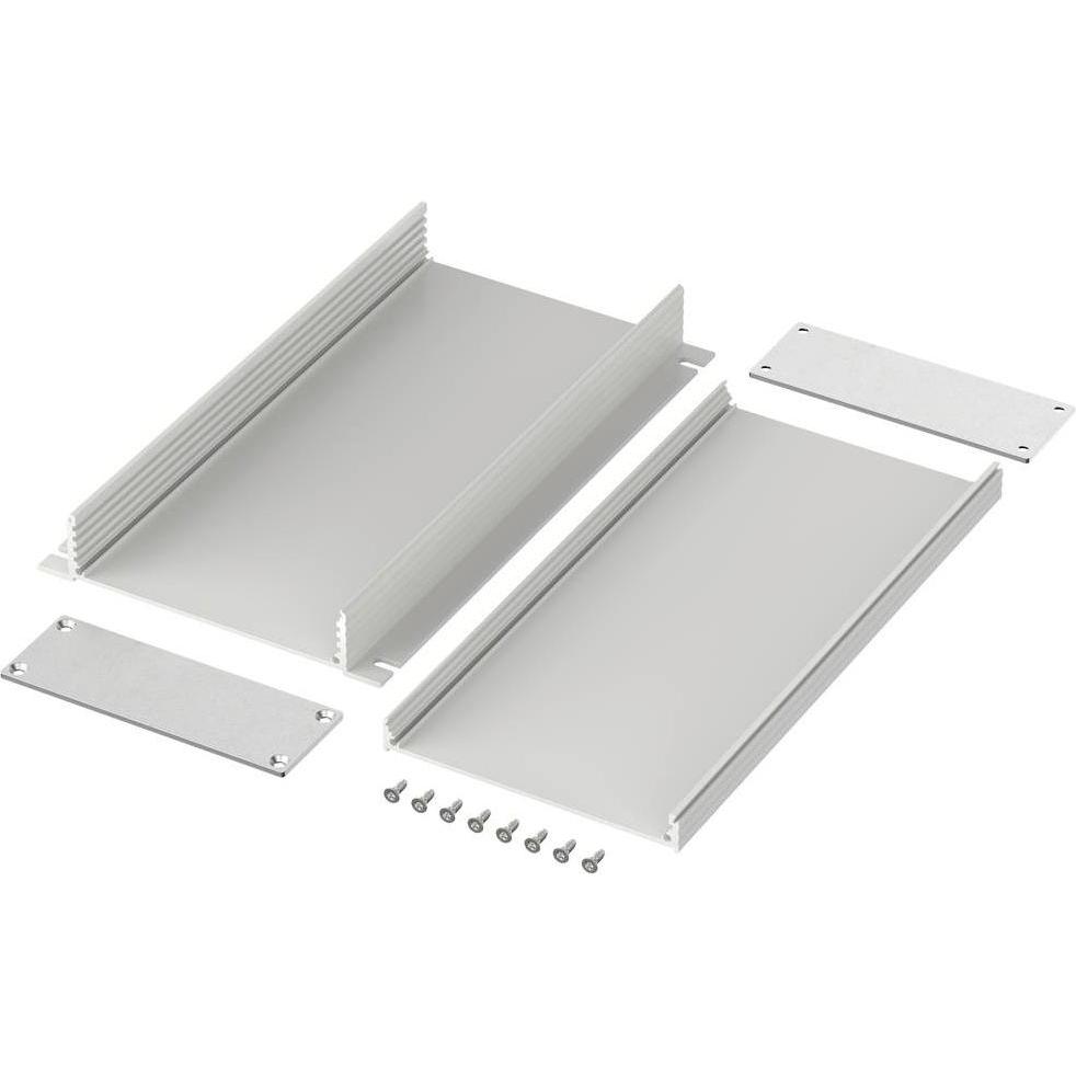 Thumbnail - Bopla Filotec Aluminium Enclosure F1036-220WL (Gehäuse), Elektronikzubehör + Gehäuse, Silber