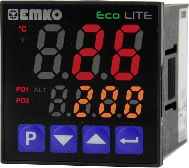 Actual product image Emko Temperature controller (L x W H) 90 48 mm