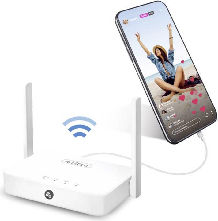 Produktbild EZCast Mini Streaming Mediaplayer AirPlay