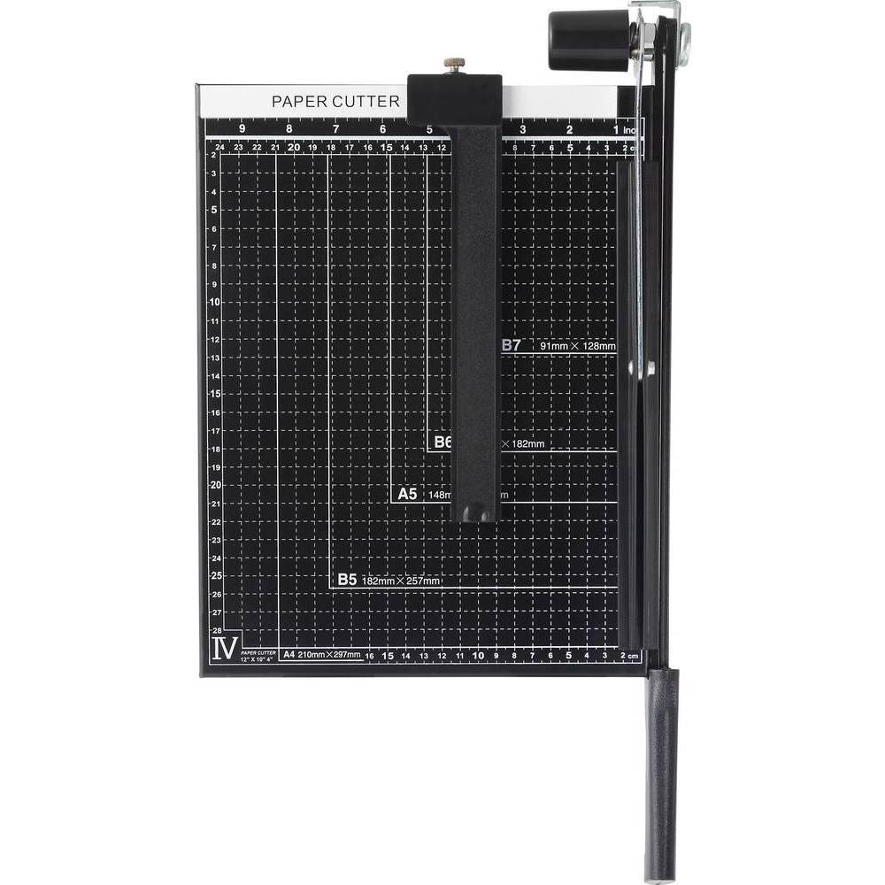 Thumbnail - Renkforce RF CUT 100 (12 Blätter, A4), Schneidemaschine, Schwarz