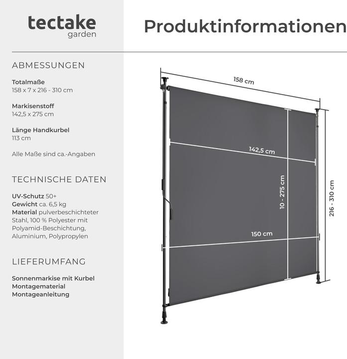 Image du produit tectake Taija (1.58 m)