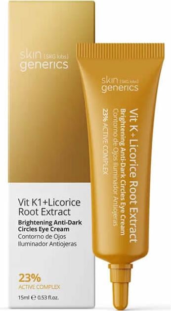 Skin Generics Vit K1 Licorice Root Extract Eye Cream 15ml (15 ml)