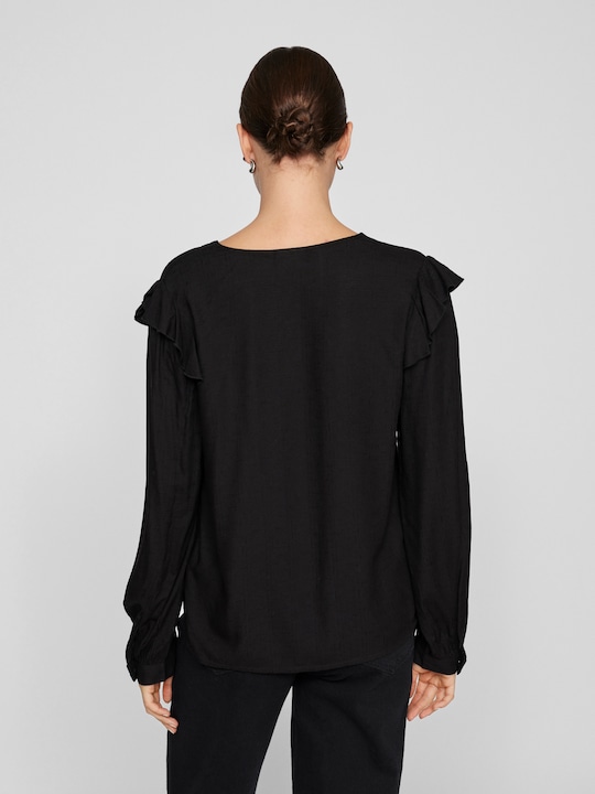 Actual product image Vila Long sleeve top with V-neck (40)
