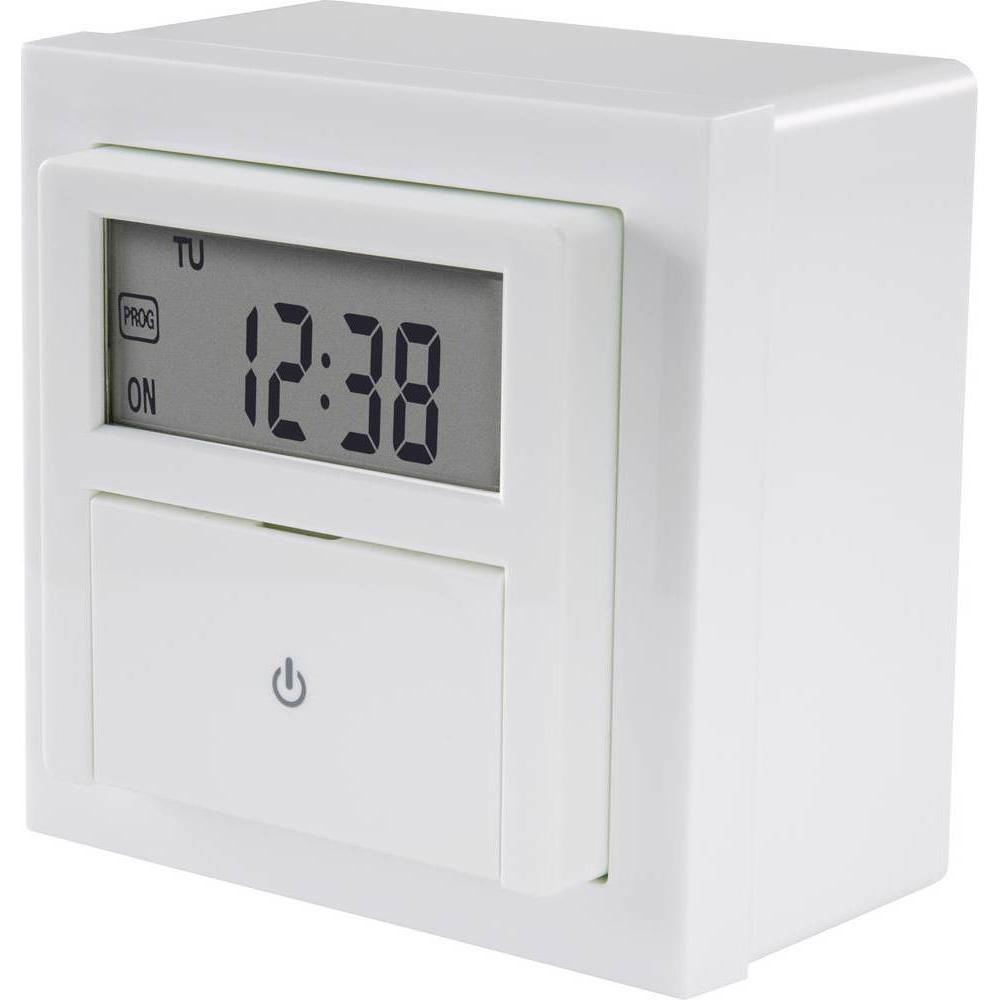 Sygonix, Zeitschaltuhr, Unterputz Timer Digitaler Wochentimer, Unterputz