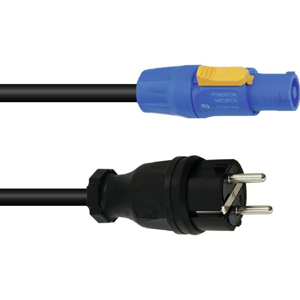 Psso PowerCon Netzkabel 3x2,5 3m H07RN-F (3 m), Stromkabel