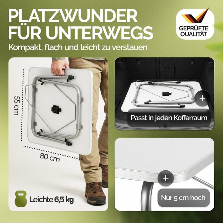 Actual product image Casaria Folding camping table