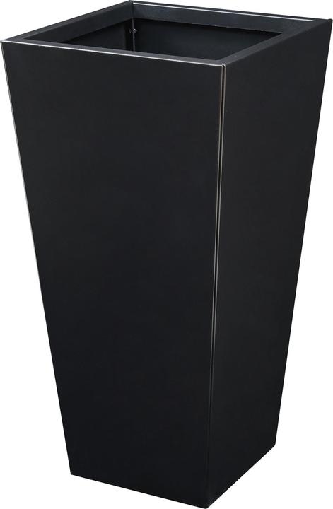 Actual product image Casa.Pro () Pflanzkübel Vaargel 76x39x39 cm Stahl Schwarz
