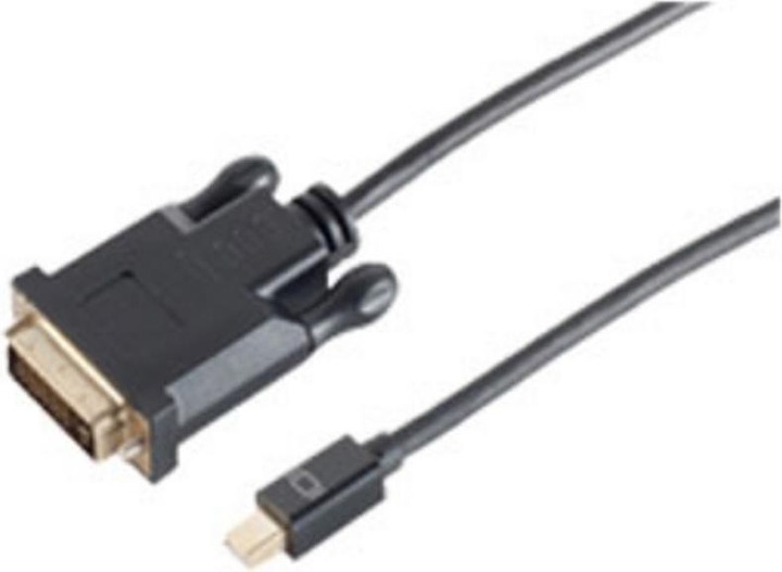 Produktbild Shiverpeaks BS10-55025 Kabelschnittstellen-/adapter Mini Displayport DVI-D Schwarz (1 m, DisplayPort)