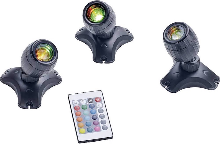 Actual product image Pontec Pond lighting PondoStar LED RW Set 3