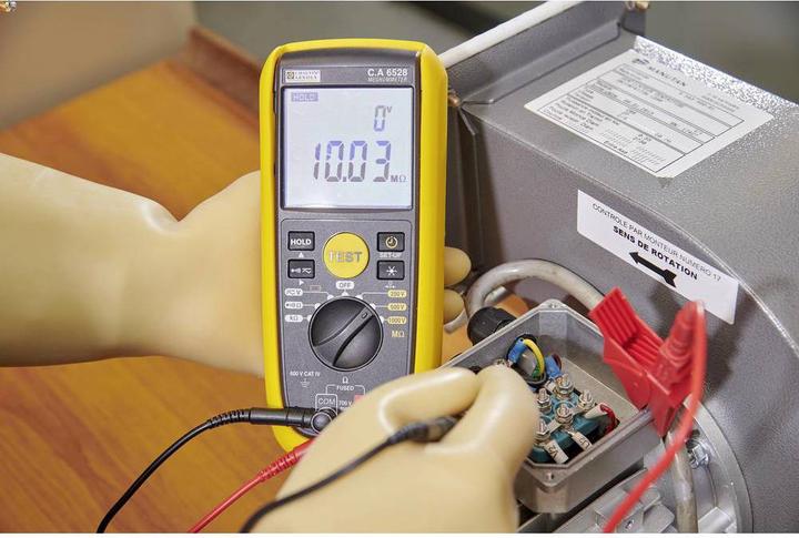 Produktbild Chauvin Arnoux Isolationsmessgerät C.A 6528 Isolationsmesser (Hand-Multimeter)