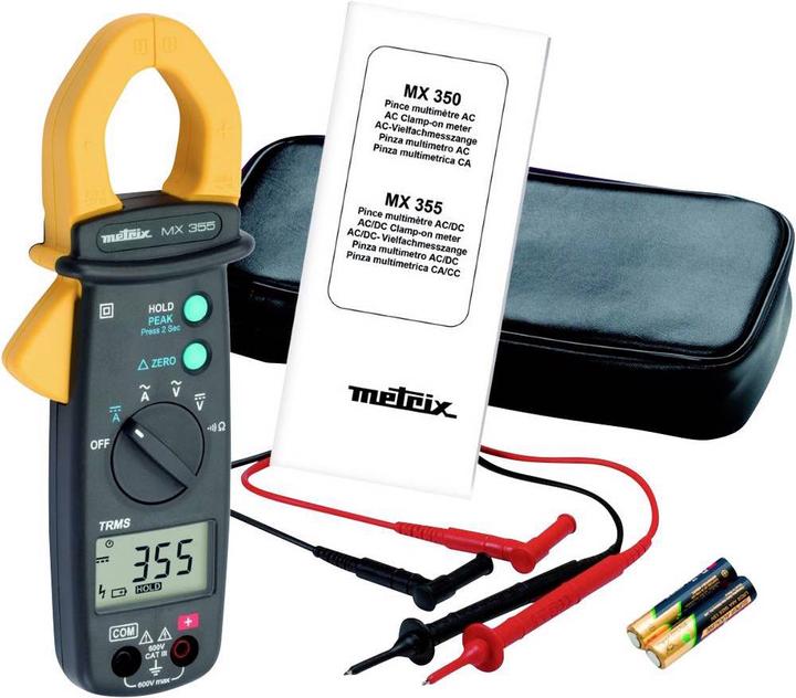 Immagine prodotto Metrix Pinza amperometrica MX 355 (CAT III 600V)