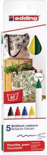 Produktbild Edding Textilstift (5x)