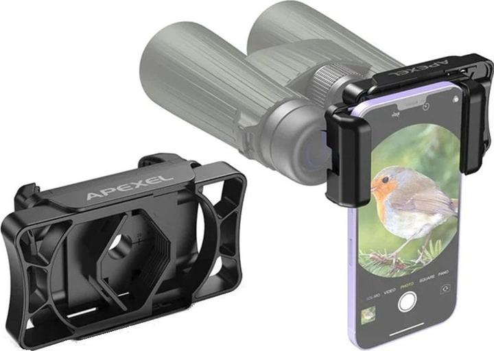 Apexel Uchwyt Mocowanie Do Lornetki Teleskopu Lunety Mikroskopu Do Telefonu / SmartfonaApexel Apl-f002