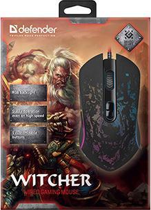 Actual product image Defender Witcher GM-990 Mouse (UWDFMYBPG0L0) (Cable)