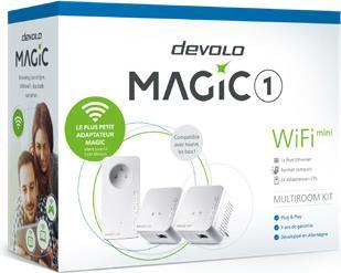Productafbeelding Devolo MAGIC 1 WiFi mini multiroom kit (1200 Mbit/s)