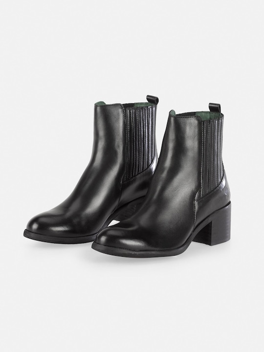 Produktbild Felmini MIRA D947 Elegante Stiefelette mit niedrigem Absatz, gefertigt aus weichem Leder. Diese stilvollen S (41)