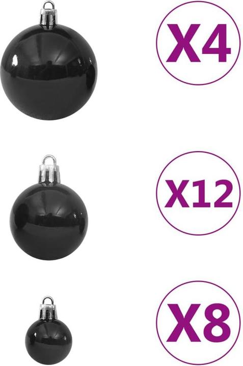 Produktbild vidaXL Weihnachtskugel (100x)