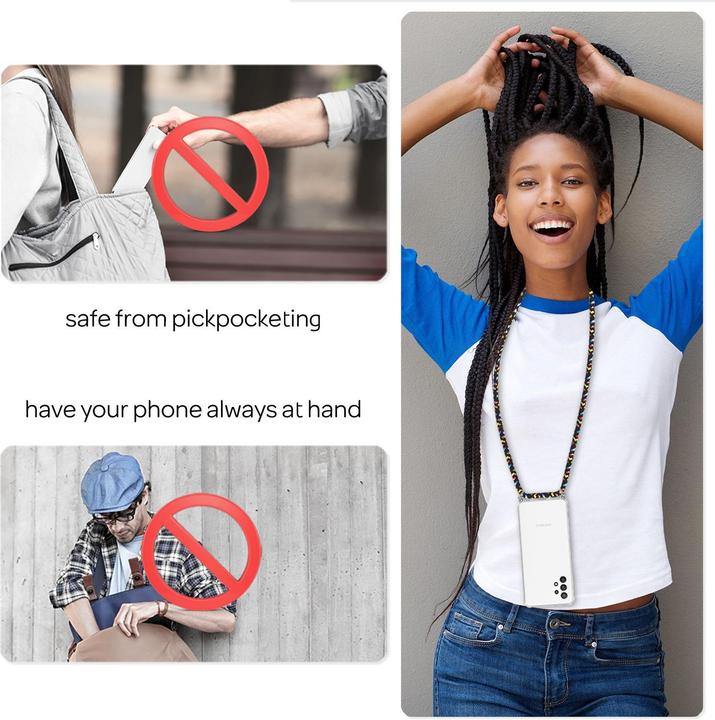 Actual product image Nalia Cover with chain