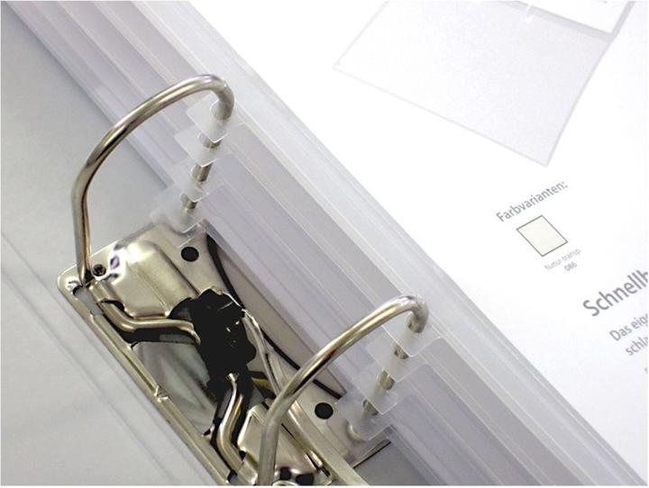 Produktbild Dataplus Schnellhefter-Mappe A4 mit A4-Tasche natur-transparent (A4, 1x)