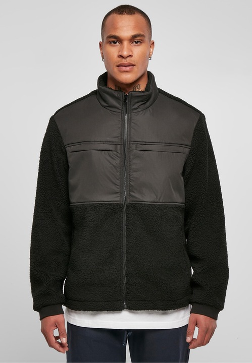 Actual product image Urban Classics Patched Sherpa Jacket - 19441 (XL)