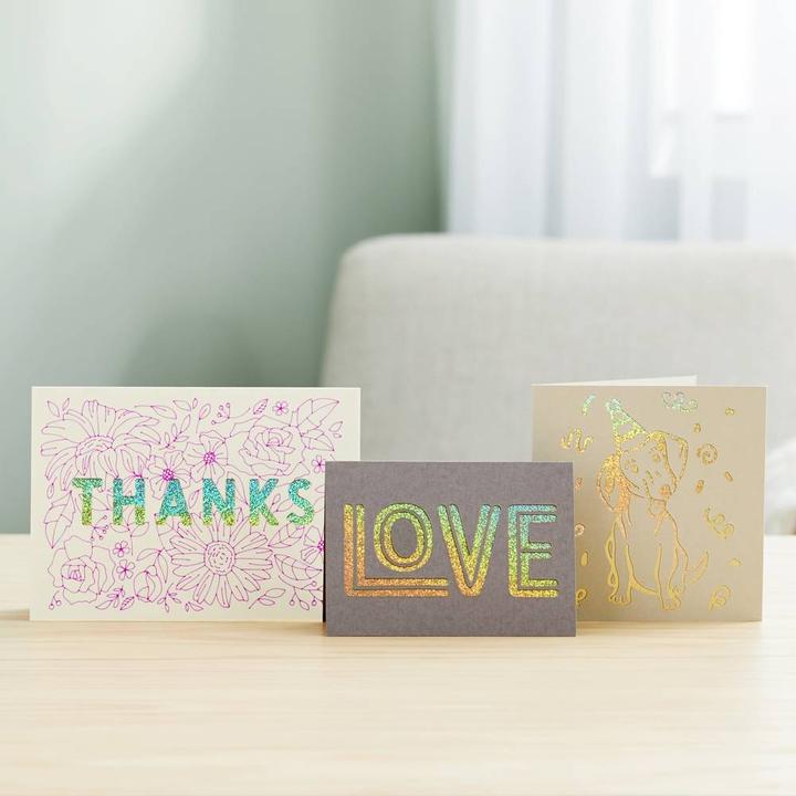 Actual product image Cricut Cut-Away Cards Pastel R40 12,1cm x 16,8cm 12-pack (P)