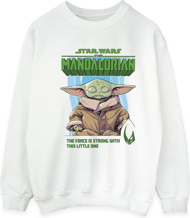Immagine prodotto Star Wars The Mandalorian The Force Is Strong Felpa Uomo (L)