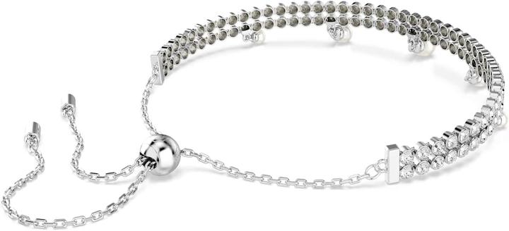 Actual product image Swarovski x Ariana Grande Armband Kristallperle Rundschliff Weiss Rhodiniert (13 cm, Metal)