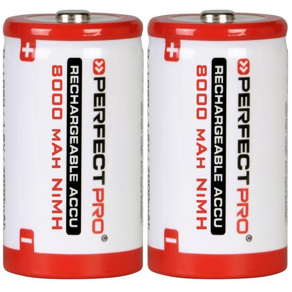 Thumbnail - PerfectPro Akku D 2 Stück (2 Stk., 8000 mAh), Batterien + Akkus
